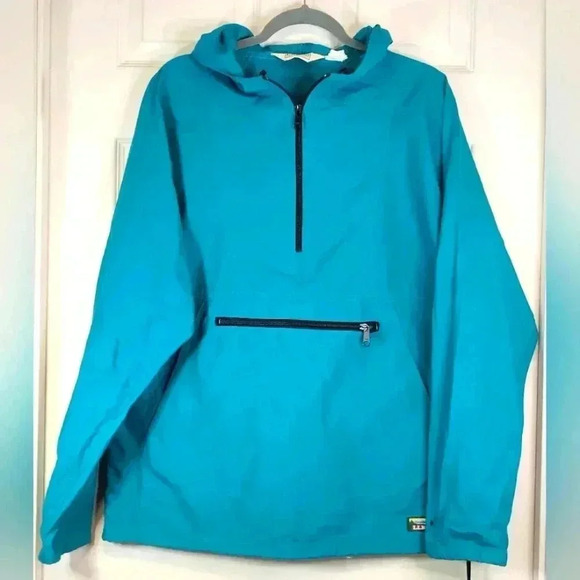 L.L. Bean Jackets & Blazers - Vintage 90's LL Bean women's blue windbreaker size medium‎